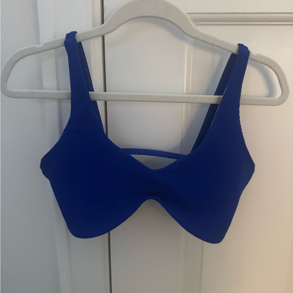 Tiger Friday Ribbed Ruth Bralette in Cosmo Size CXL- New w/o tags